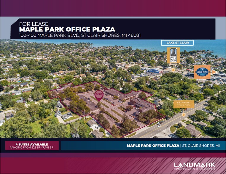 Primary Photo Of 100 Maple Park Blvd, Saint Clair Shores Unknown For Lease