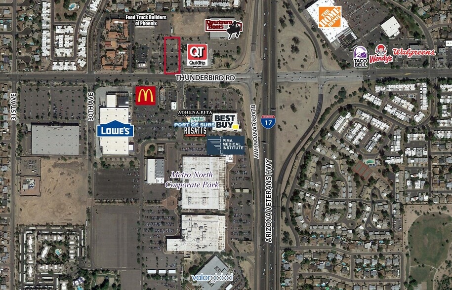 More Photos Of 2810 Thunderbird Rd, Phoenix Land For Lease
