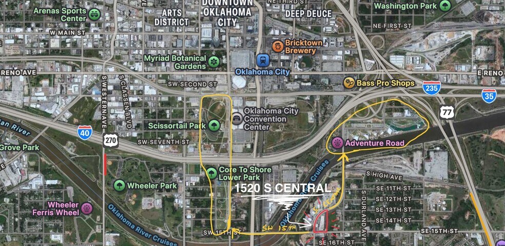 More Photos Of 1520 S Central Ave, Oklahoma City Manufacturing For Sale