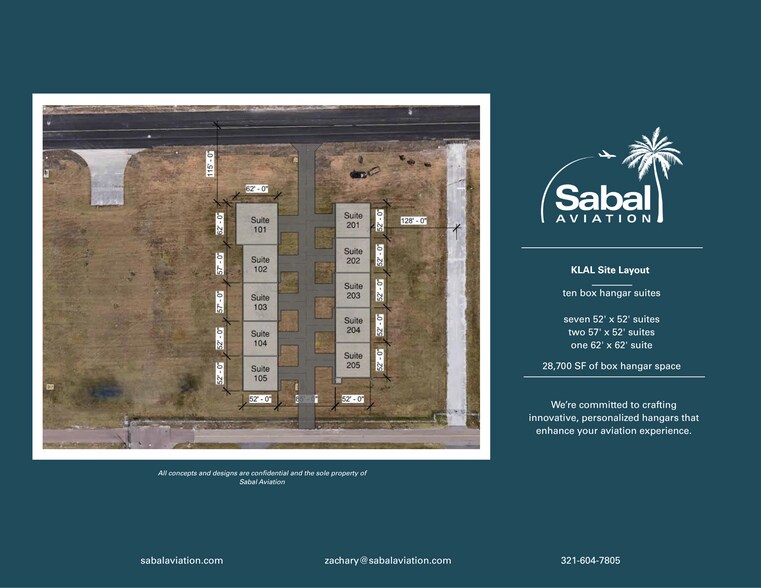 Primary Photo Of Flightline Dr, Lakeland Airplane Hangar For Sale