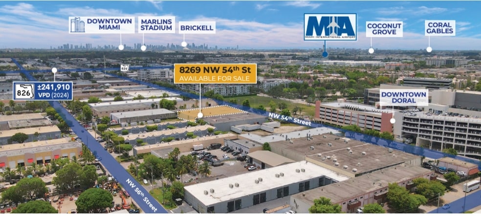 More Photos Of 8269 NW 54th St, Miami Warehouse For Lease
