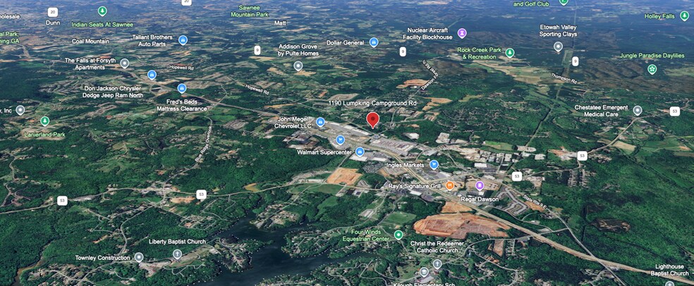 More Photos Of 1190 Lumpkin Campground Rd, Dawsonville Land For Sale