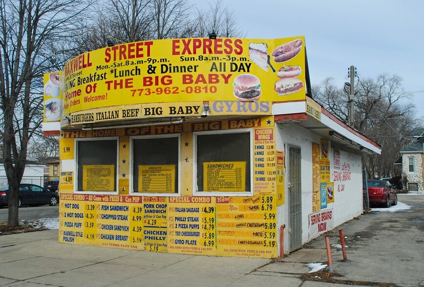 Primary Photo Of 1056-1058 87th St, Chicago Fast Food For Sale