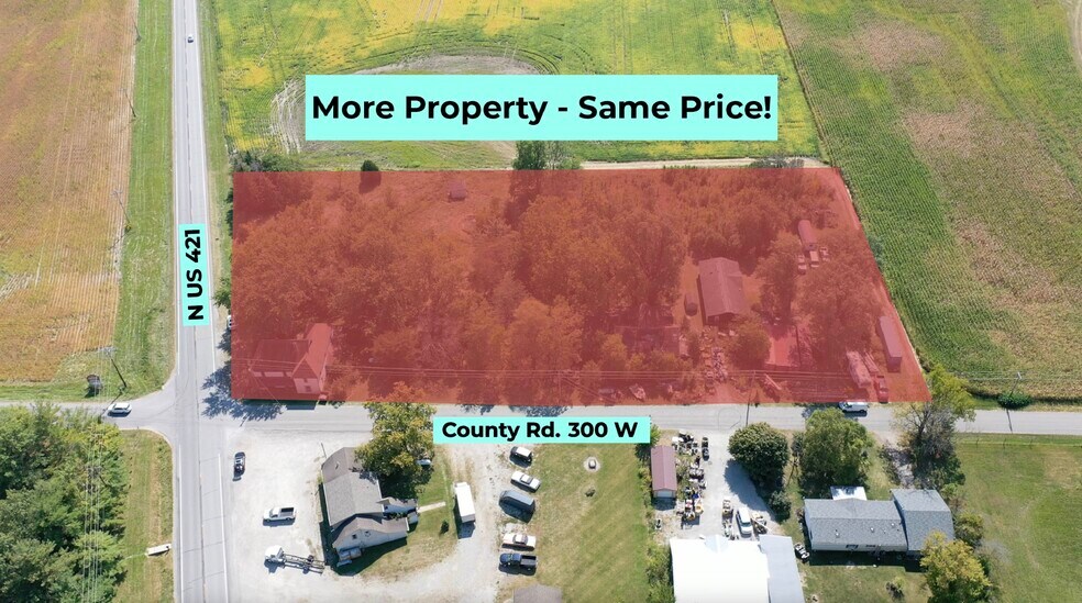 More Photos Of 2996 N US 421, Whitestown Land For Sale