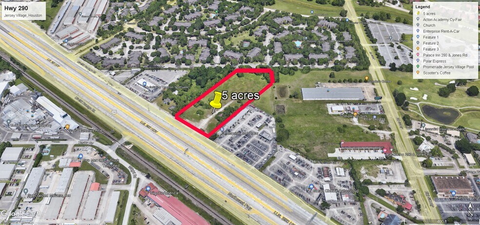 More Photos Of 17800 Northwest Fwy, Houston Land For Lease