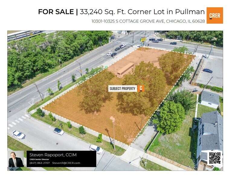 Primary Photo Of 10301 S Cottage Grove Ave, Chicago Land For Sale