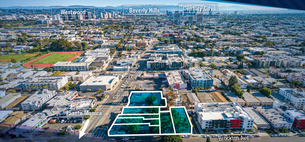 Primary Photo Of 11900 Santa Monica Blvd, Los Angeles Land For Sale