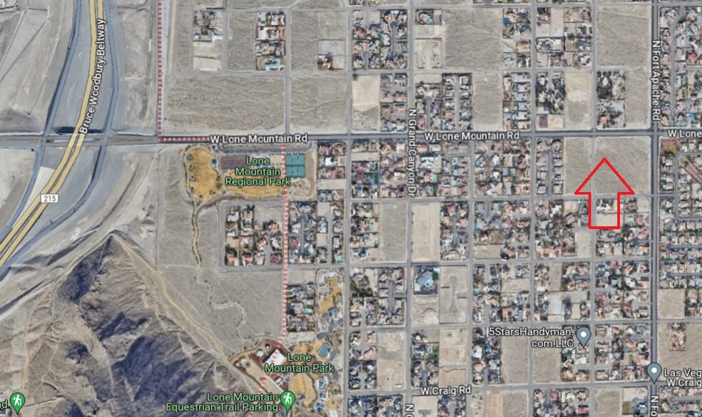 Primary Photo Of Lone Mountain Road & Chieftain St., Las Vegas Land For Sale