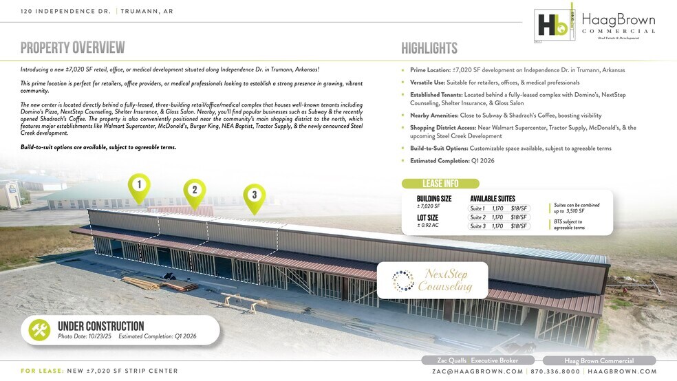 More Photos Of 120 Independence Dr., Trumann Office For Lease