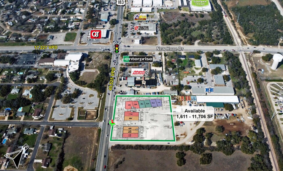 More Photos Of 1804 N Bell Blvd, Cedar Park Storefront For Lease