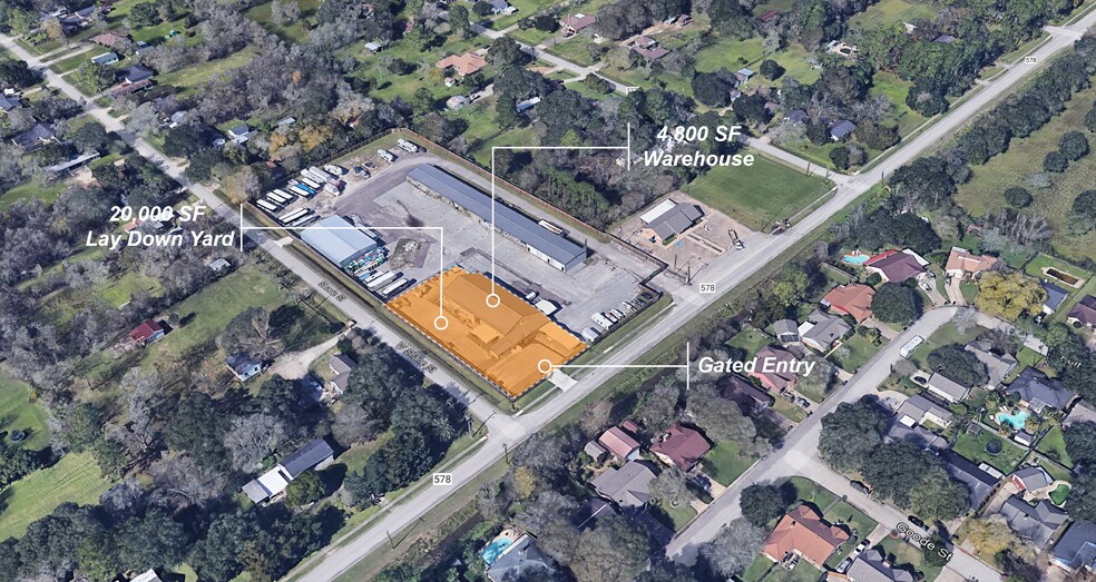 More Photos Of 1618 Callaway Dr, Alvin Warehouse For Lease