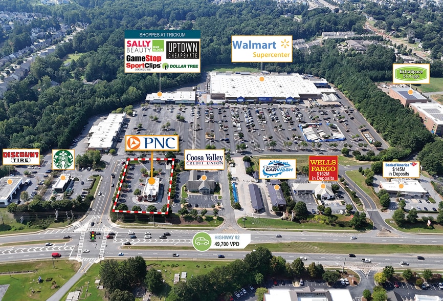 Primary Photo Of 12180 Hwy 92, Woodstock Fast Food For Sale