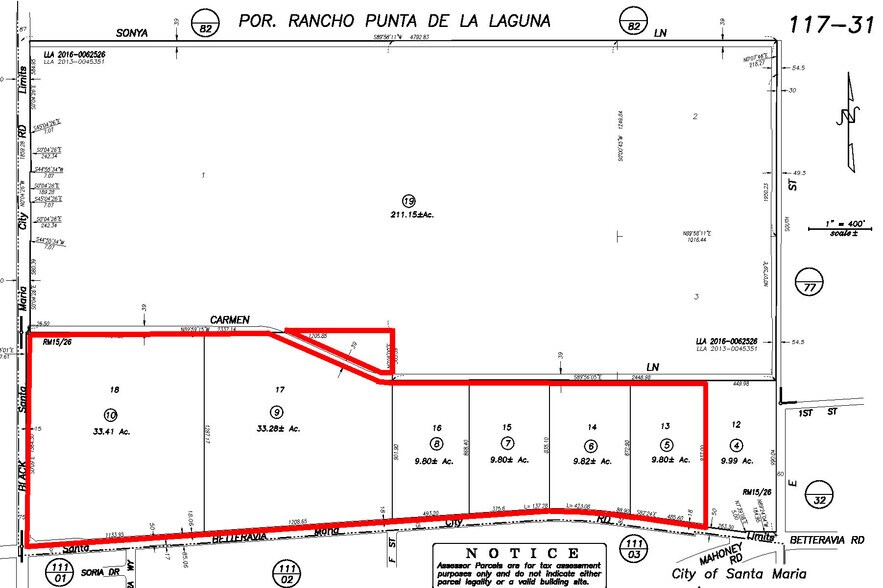 More Photos Of W. Betteravia Rd. and Black Rd., Santa Maria Land For Sale