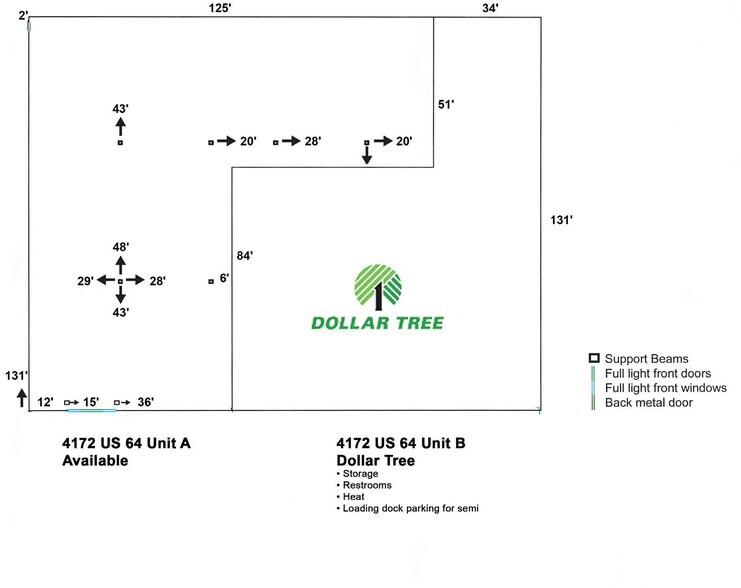 More Photos Of 4172 Hwy 64, Kirtland Storefront For Lease