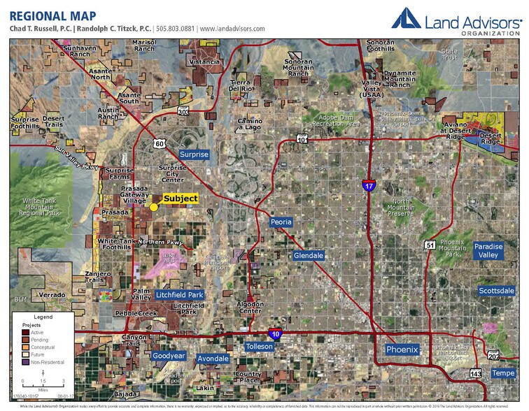 More Photos Of N/Nec Cactus Road & Reems Road, Surprise Land For Sale