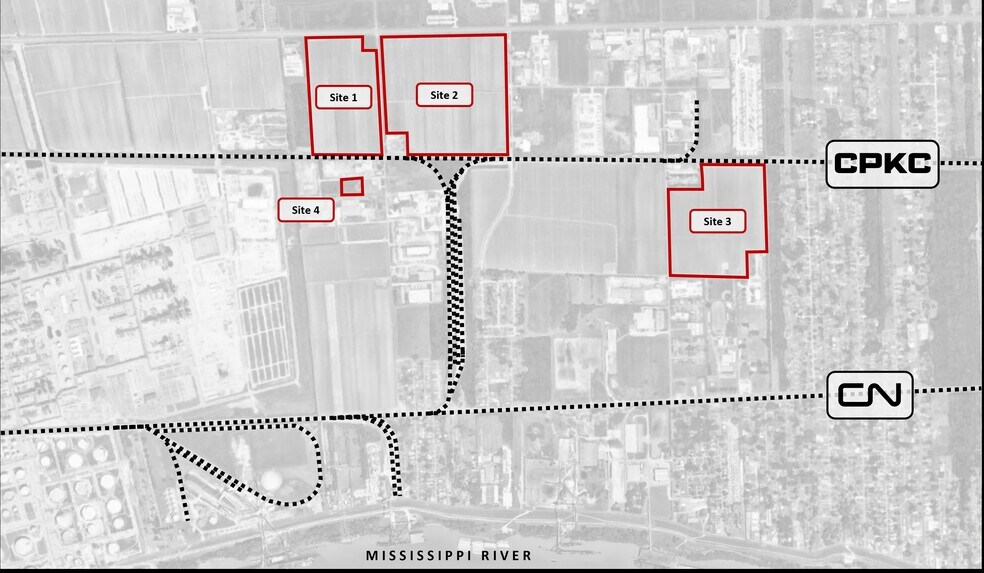 More Photos Of 4317 W Airline Hwy, Reserve Land For Sale