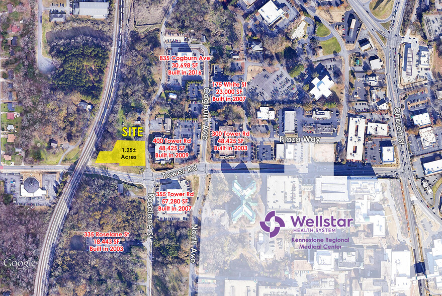 Primary Photo Of 410 Tower Road, Marietta Land For Sale