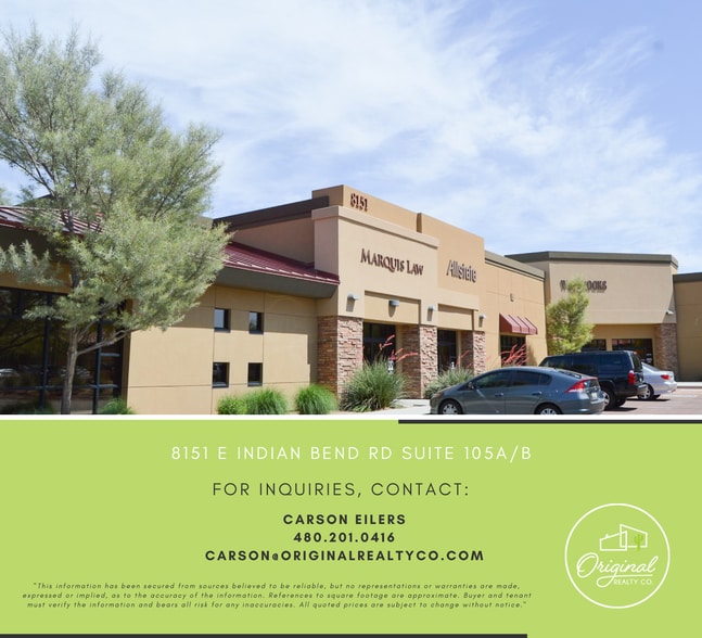 More Photos Of 8151 E Indian Bend Rd, Scottsdale Office For Lease