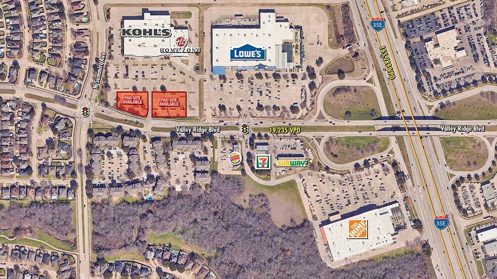 Primary Photo Of 1001 Valley Ridge Boulevard, Lewisville Land For Lease