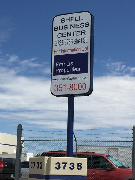 More Photos Of 3733 Shell St, El Paso Showroom For Lease