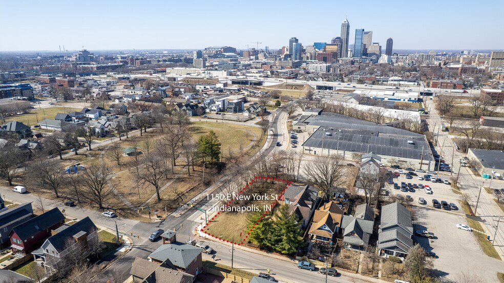 Primary Photo Of 1120-1136 E New York St, Indianapolis Land For Sale