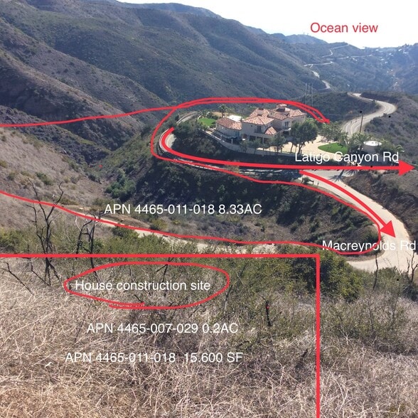 More Photos Of 2500 McReynolds, Malibu Land For Sale