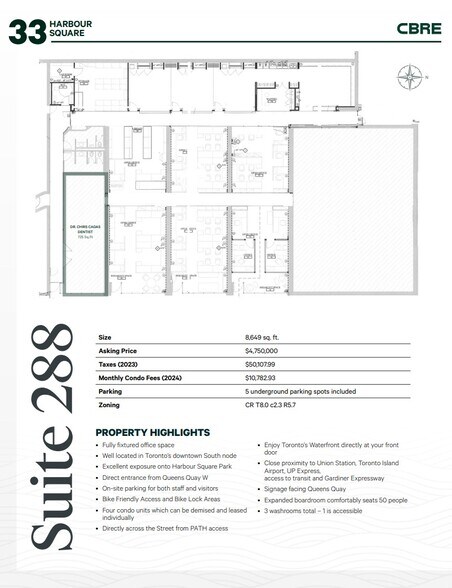 More Photos Of 33 Harbour Sq, Toronto Multifamily For Sale