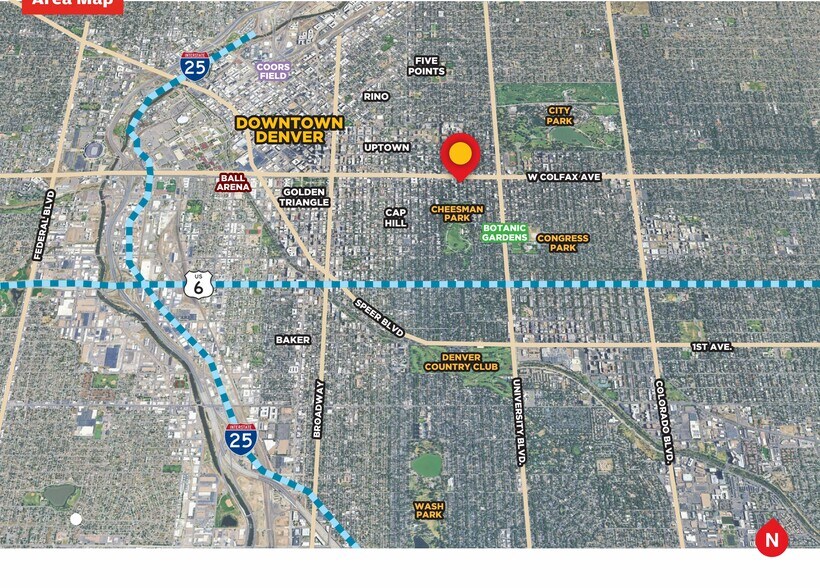 More Photos Of 1915-1919 E Colfax Ave, Denver Land For Sale