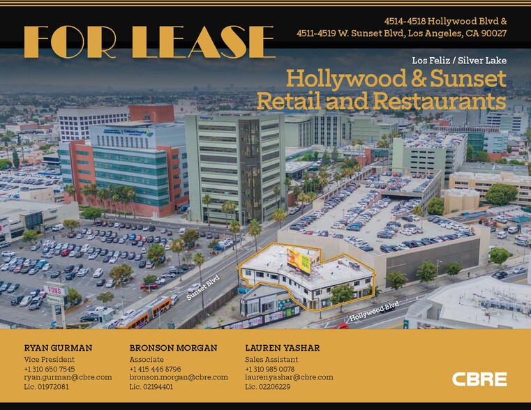 Primary Photo Of 4511 W Sunset Blvd, Los Angeles Storefront Retail Residential For Lease