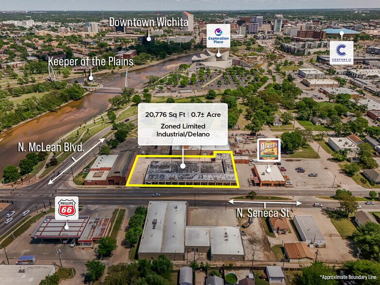 Primary Photo Of 470 N Seneca St, Wichita Warehouse For Sale