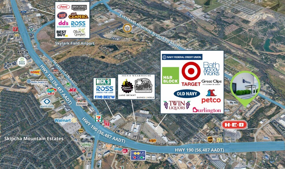 More Photos Of 325 Indian Trl, Harker Heights Industrial For Sale