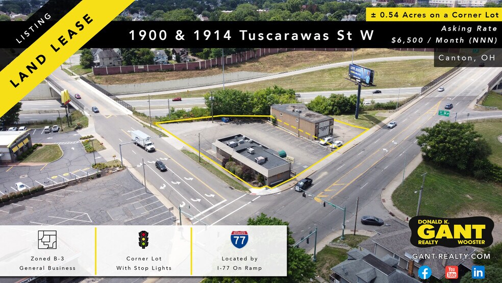 Primary Photo Of 1900 Tuscarawas St W, Canton Land For Lease
