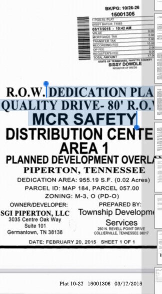 More Photos Of Quality Dr, Byhalia Land For Sale