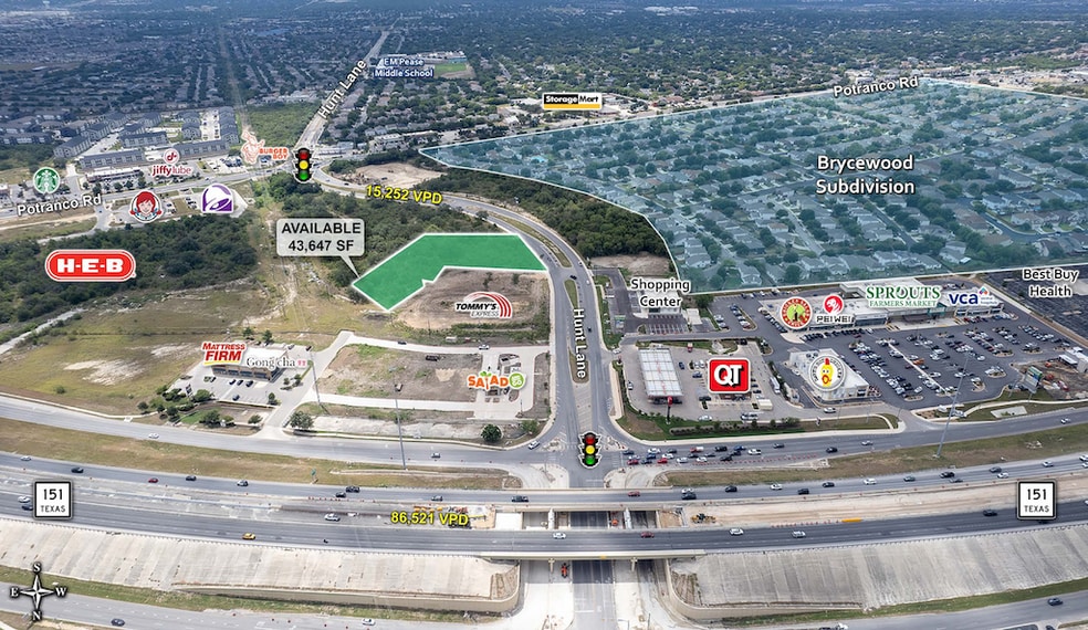 More Photos Of 1002 N Hunt Ln, San Antonio Land For Sale