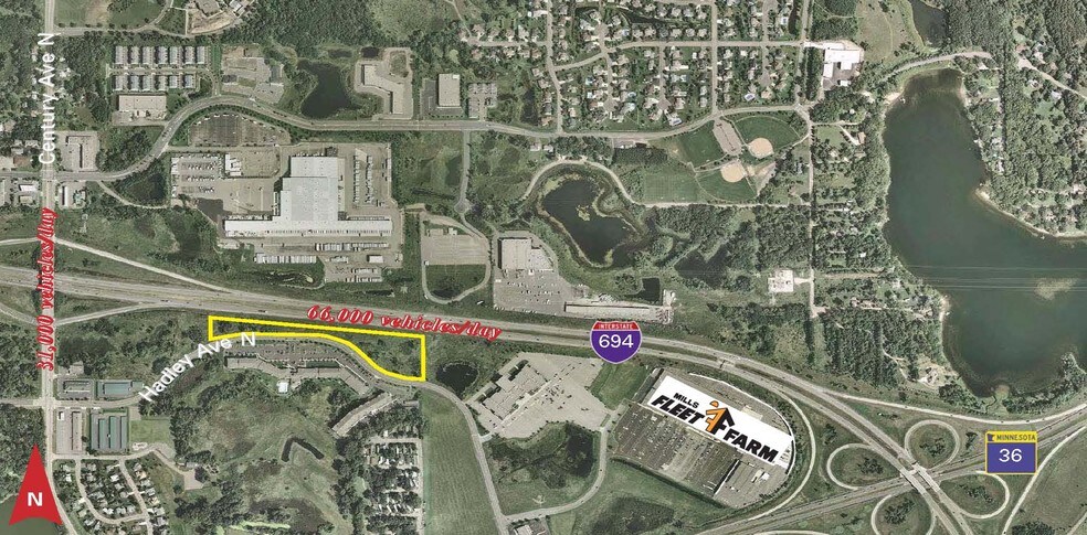 Primary Photo Of 5705 Hadley Ave, Oakdale Land For Sale