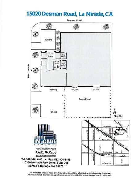 More Photos Of 15020 Desman Rd, La Mirada Manufacturing For Sale