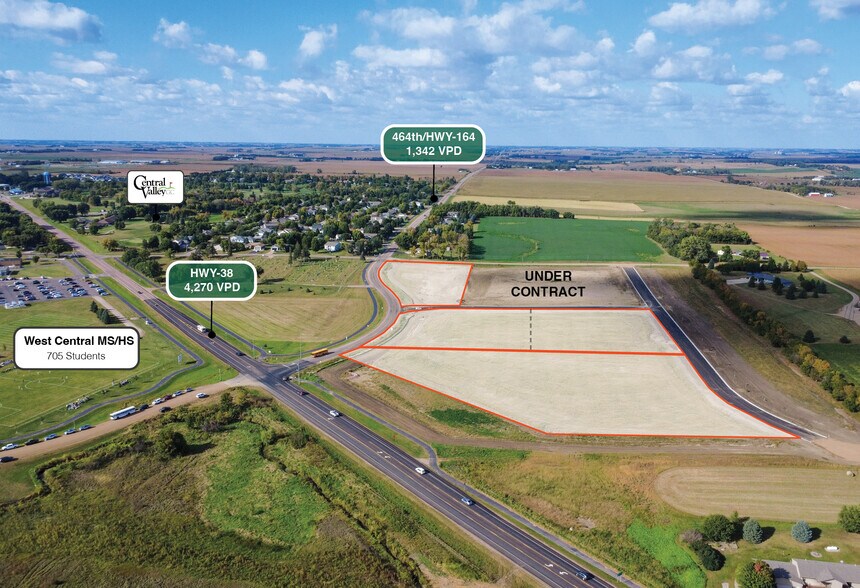 Primary Photo Of Colton Rd & Hwy 38, Hartford Land For Sale