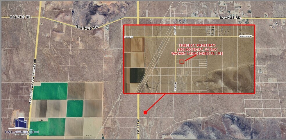 Primary Photo Of 75th W st, Mojave Land For Sale