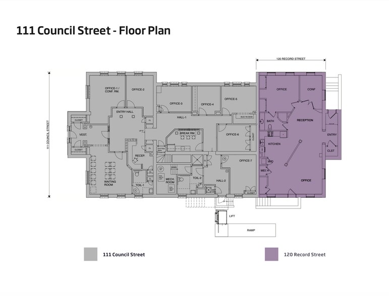 More Photos Of 120 Record St, Frederick Office For Lease
