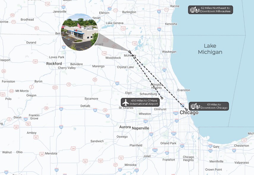 More Photos Of 2400 N Richmond Rd, Mchenry Freestanding For Sale