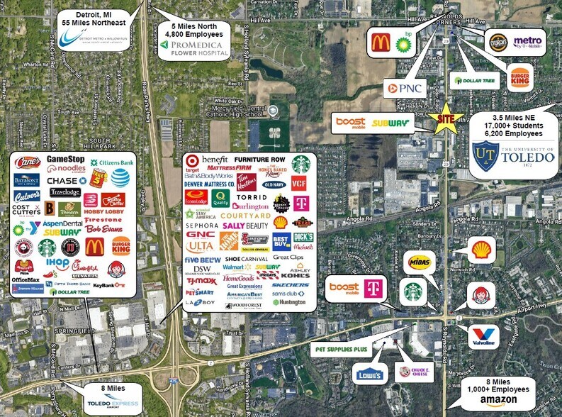 More Photos Of 503-559 S Reynolds Rd, Toledo Freestanding For Sale