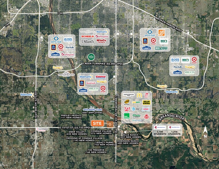 More Photos Of 151st and S Memorial dr, Bixby Land For Sale