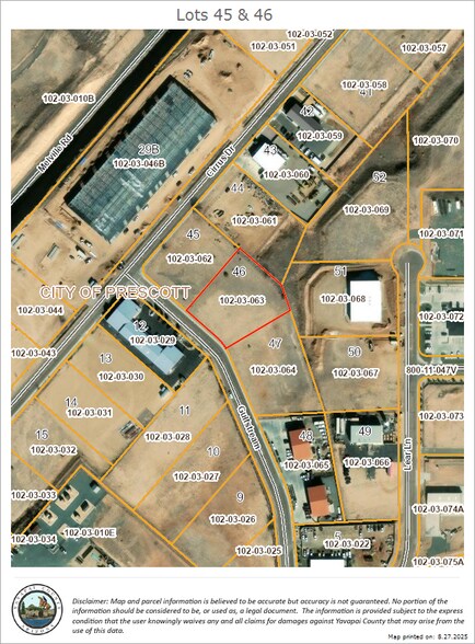 Primary Photo Of 2115 Gulfstream, Prescott Land For Sale