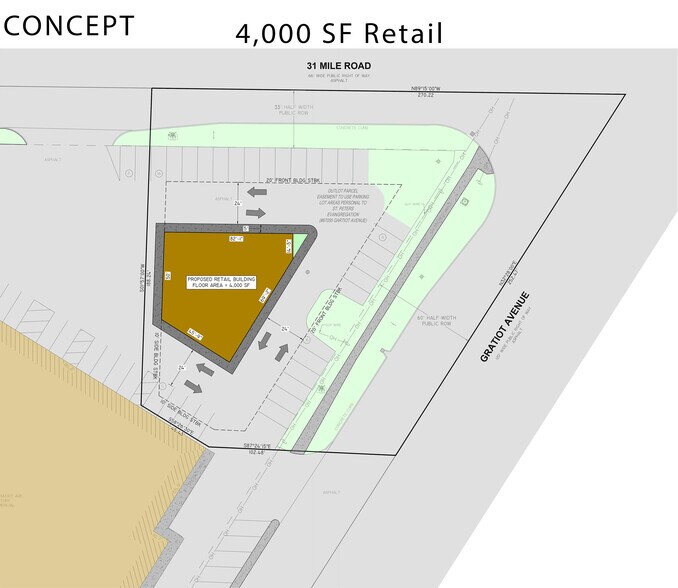 More Photos Of 66901 Gratiot Ave, Richmond Land For Lease