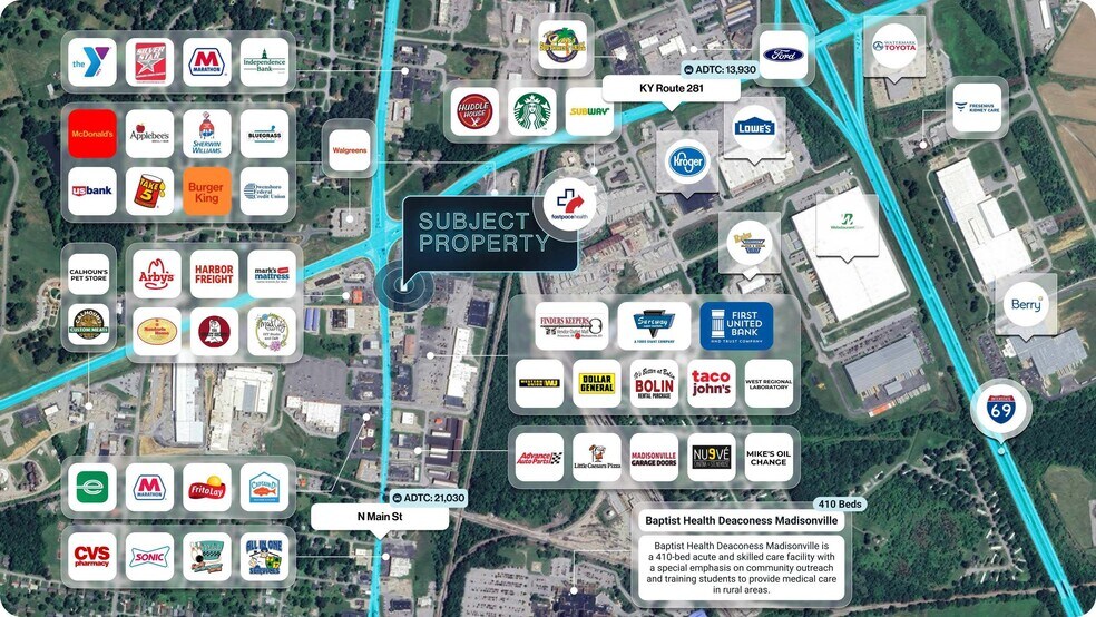 More Photos Of 1350 N Main St, Madisonville Medical For Sale