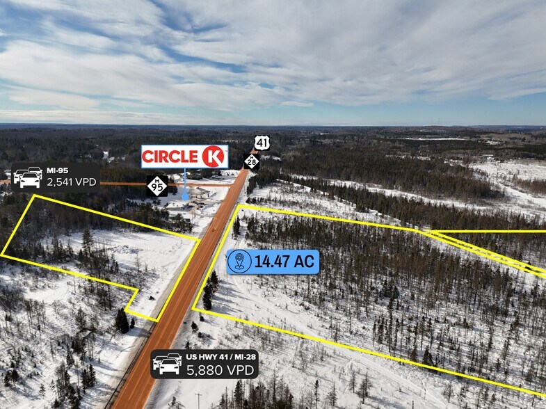 More Photos Of adj. to 13205 U.S. 41, Champion Land For Sale