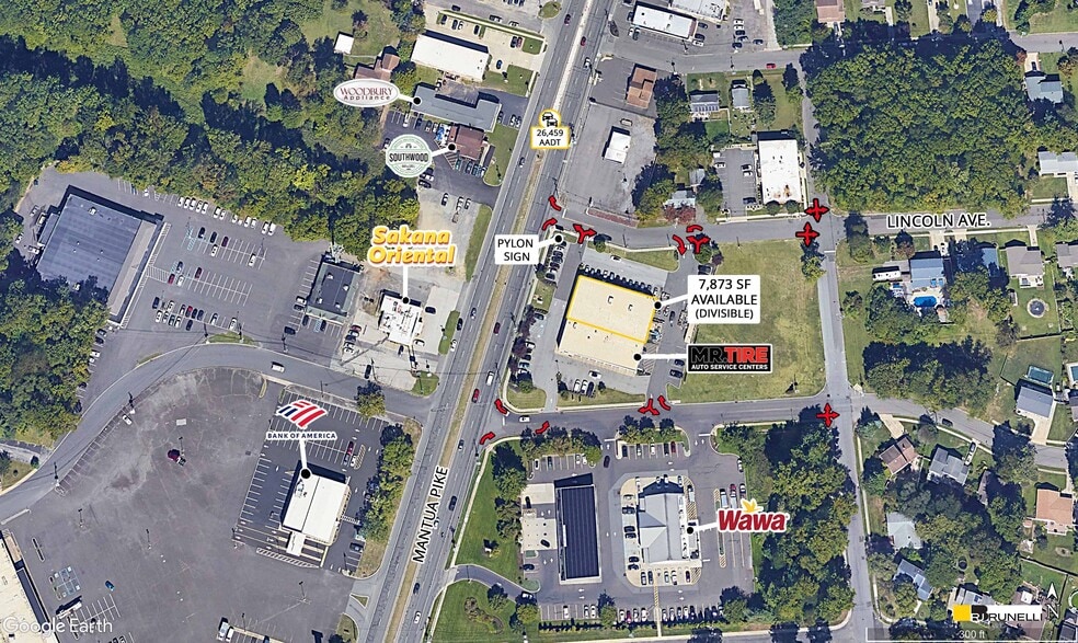 More Photos Of 832 Mantua Pike, Woodbury Heights Freestanding For Lease