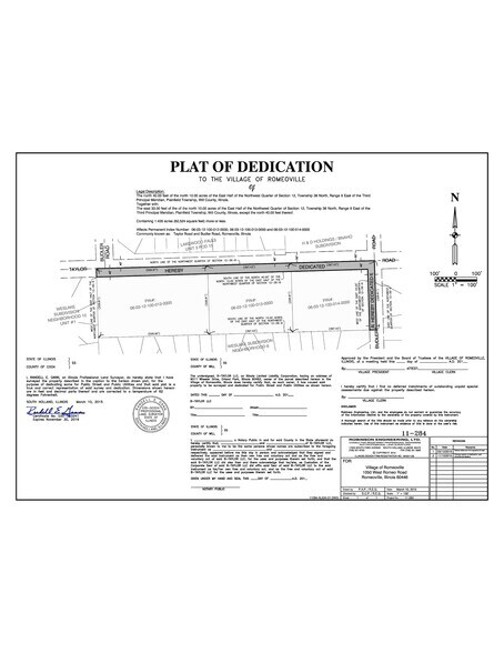 Primary Photo Of 22051 Taylor Rd, Romeoville Land For Sale