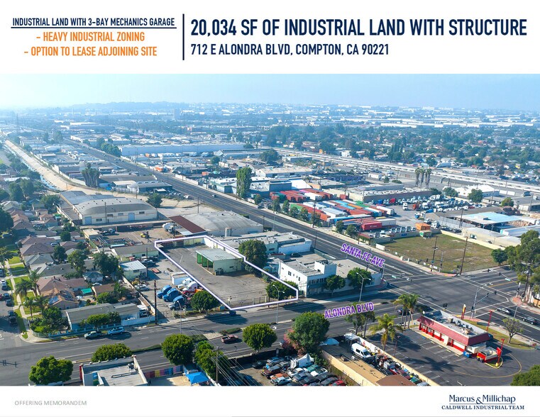 More Photos Of 712 E Alondra Blvd, Compton Land For Lease