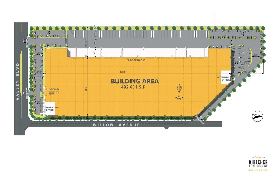 More Photos Of 350 W Valley Blvd, Rialto Distribution For Lease